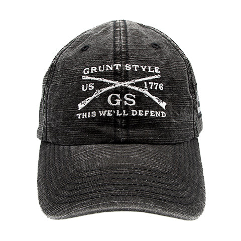 Veteran Hat - Charcoal Wash | Grunt Style 