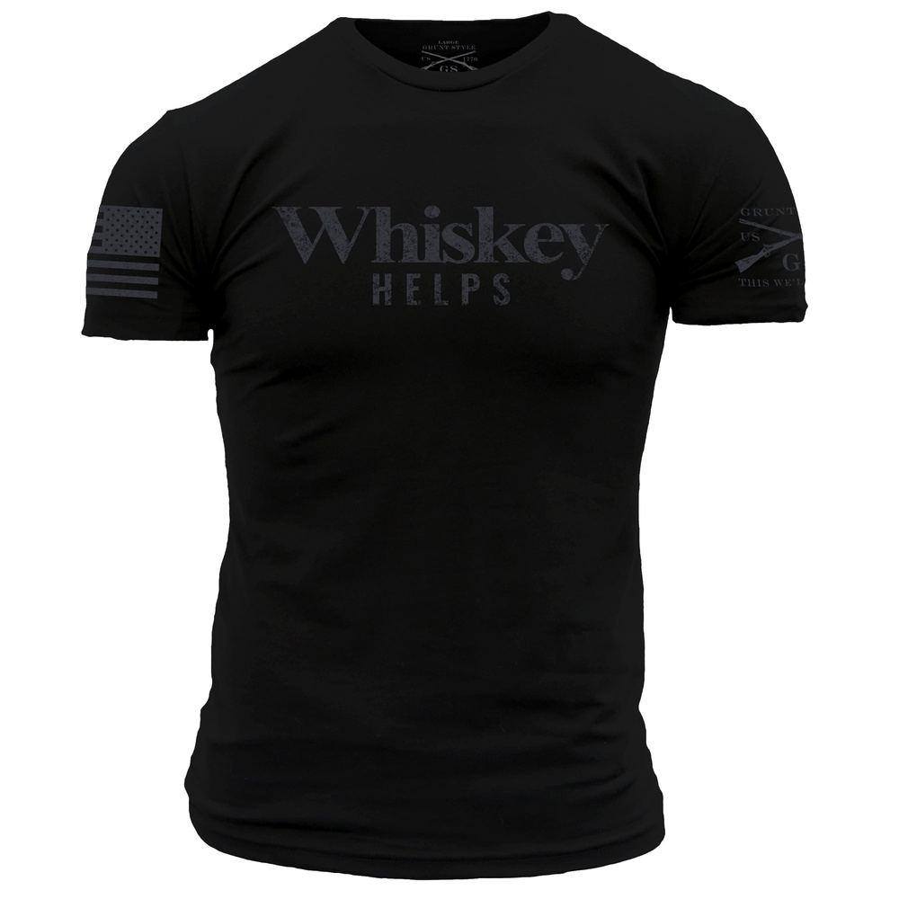 Whiskey Shirts  Whiskey Helps™ - Patriotic Clothing – Grunt Style, LLC
