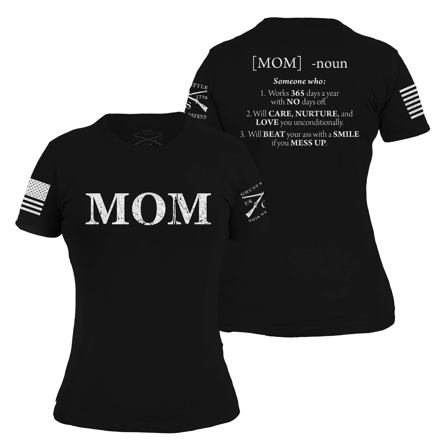 Mom Defined Graphic Tee Shirt | Grunt Style 