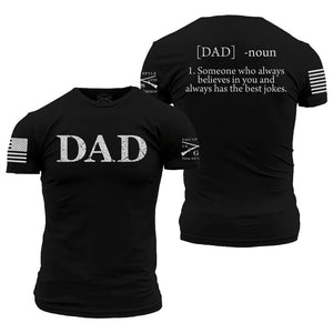 Dad Defined T-Shirt - Black