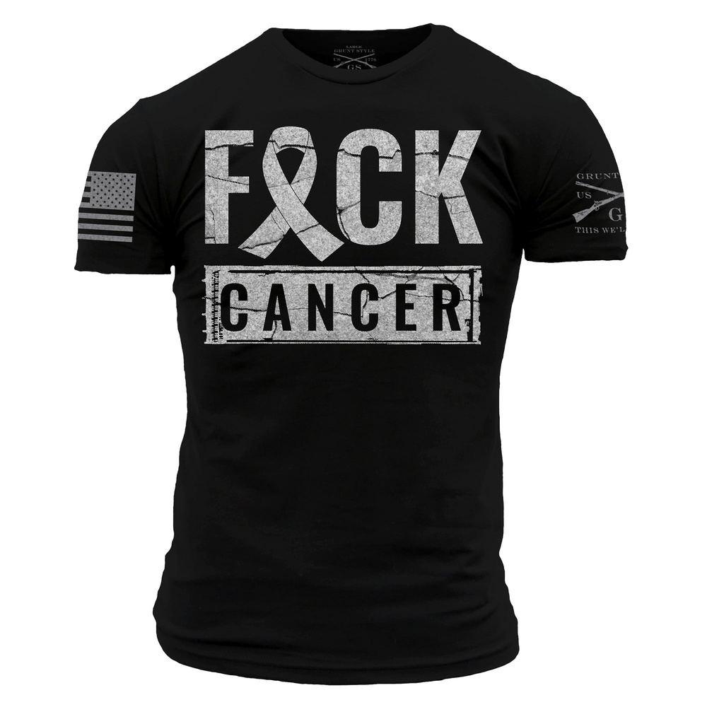 Men's Graphic Tee | F*ck Cancer Shirt – Grunt Style, LLC