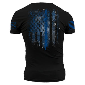 Blue Shield T-Shirt - Black