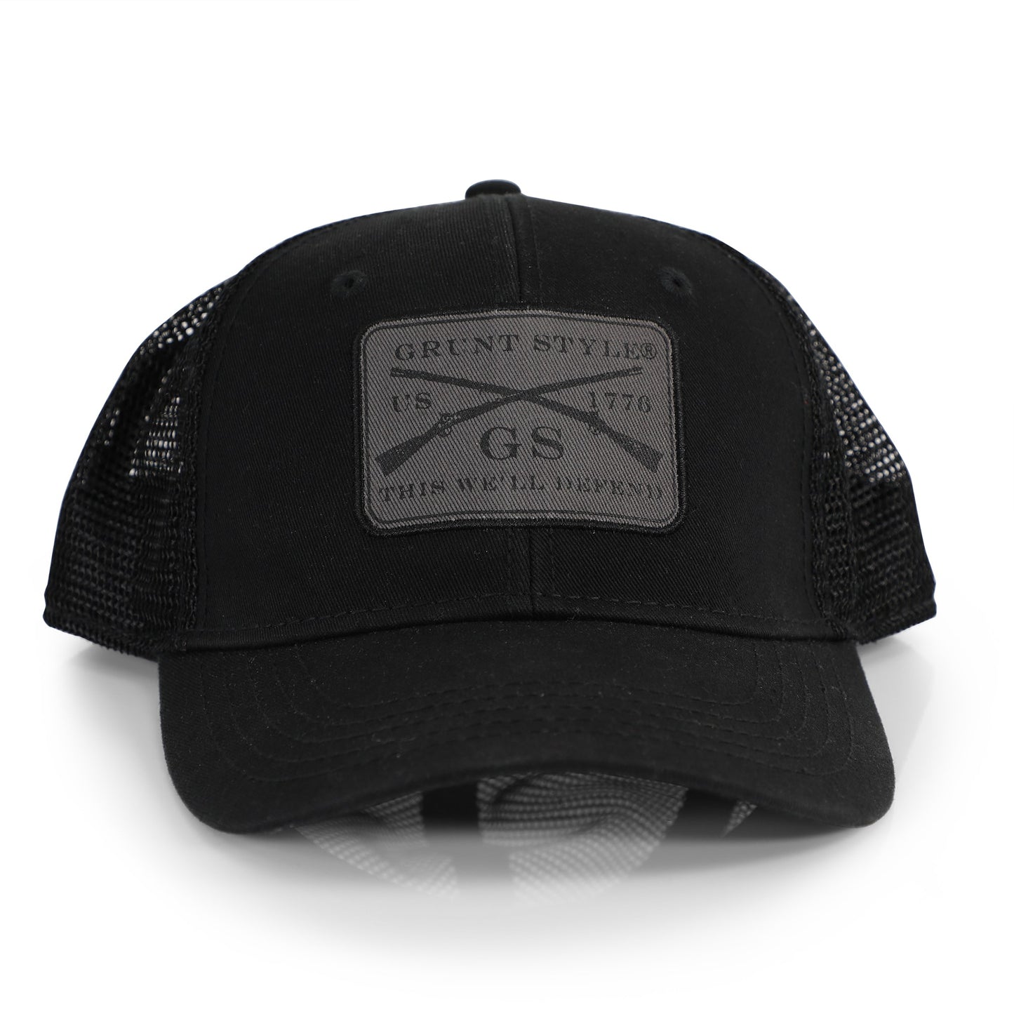 Grunt Style Twill Black Logo Hat | Grunt Style 