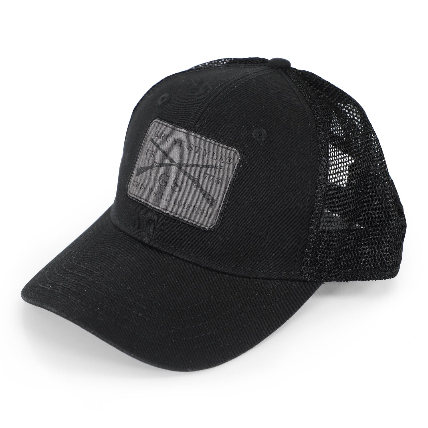 Grunt Style Twill Logo Hat in Black | Grunt Style 
