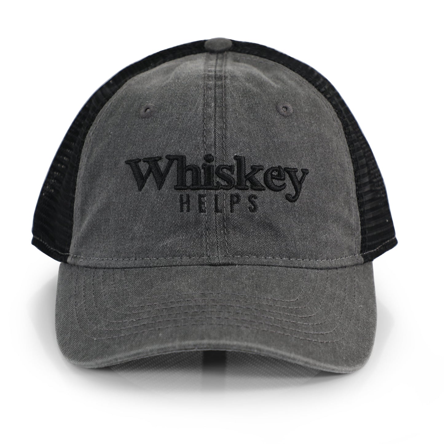 Whiskey Helps‚Ñ¢ Gray Hat | Grunt Style