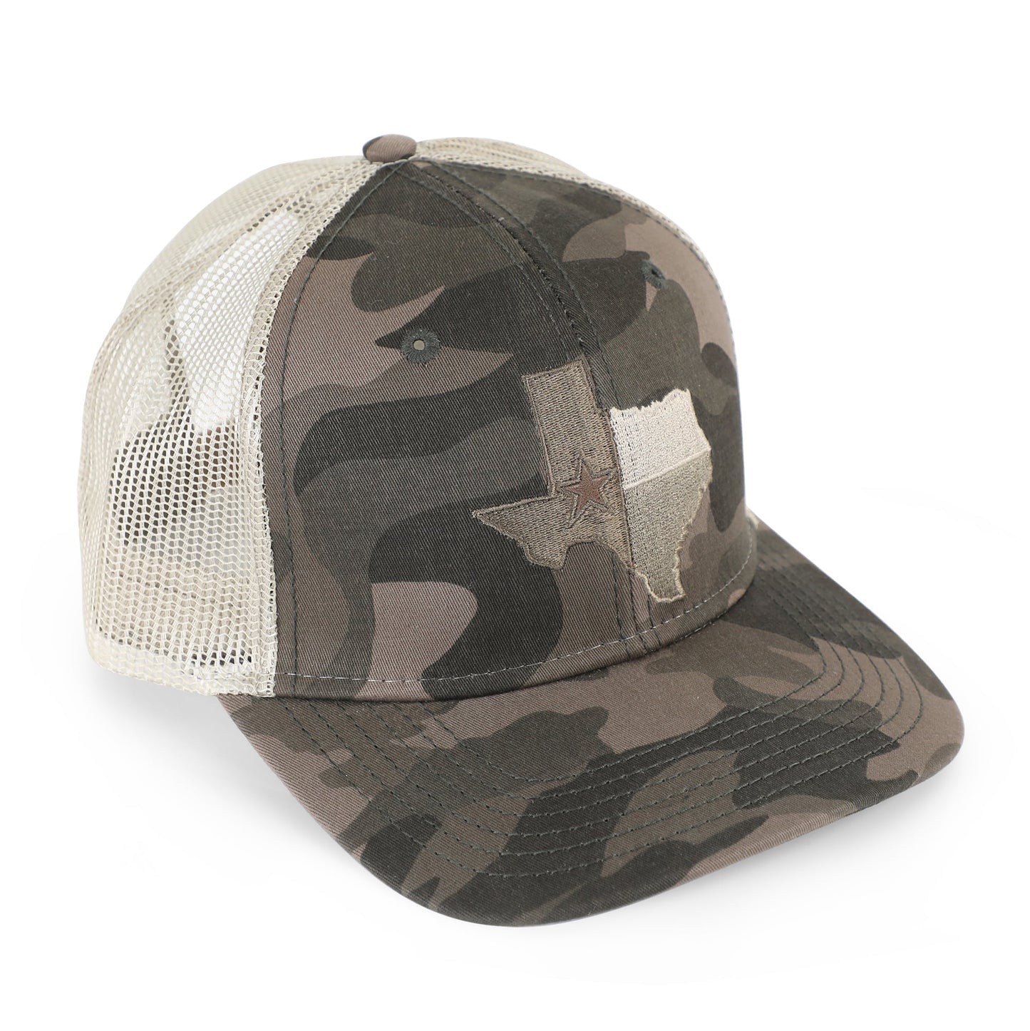 Camouflaged Texas Hat 