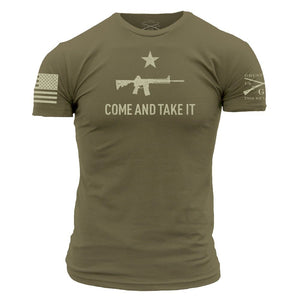 Come and Take It 2A Edition T-Shirt - Military Green