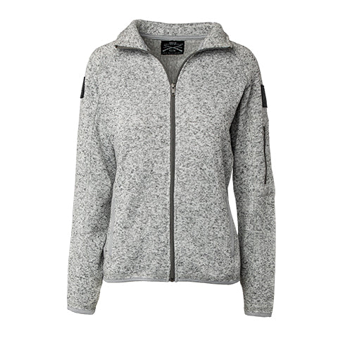Women's GS Sweater Jacket - Heather Grey