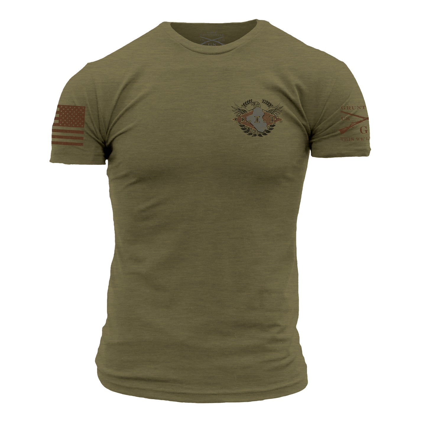 Men's O.I.F. Veteran Military Shirts 