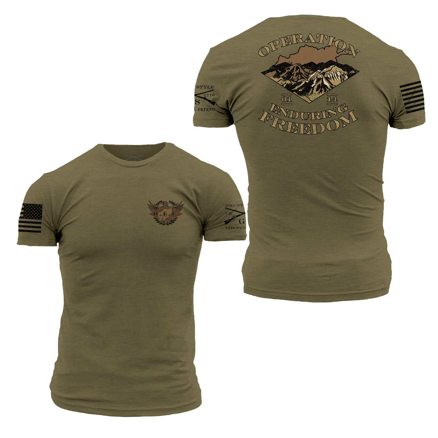 OEF Veteran Military Shirts 