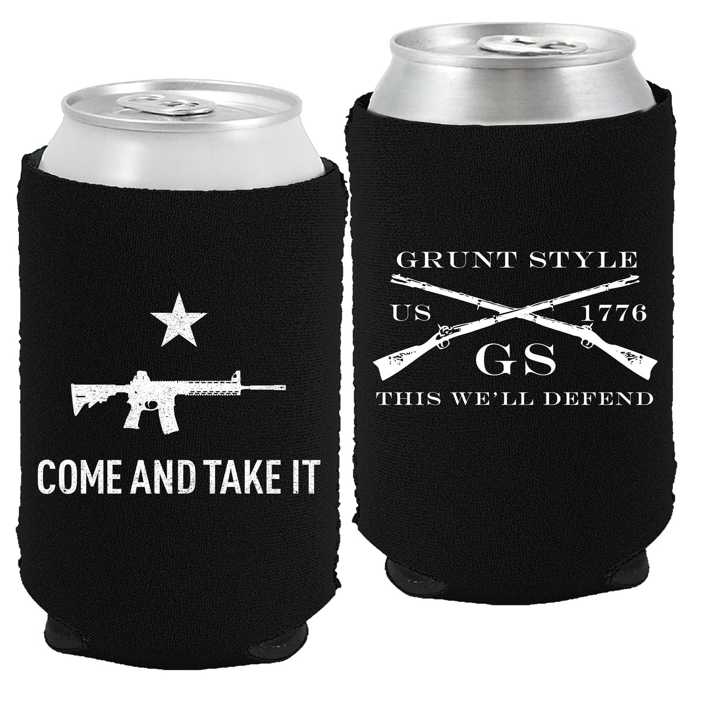 Grunt Style Come and Take It 2A Beer Sock‚Ñ¢ Insulator | Grunt Style 