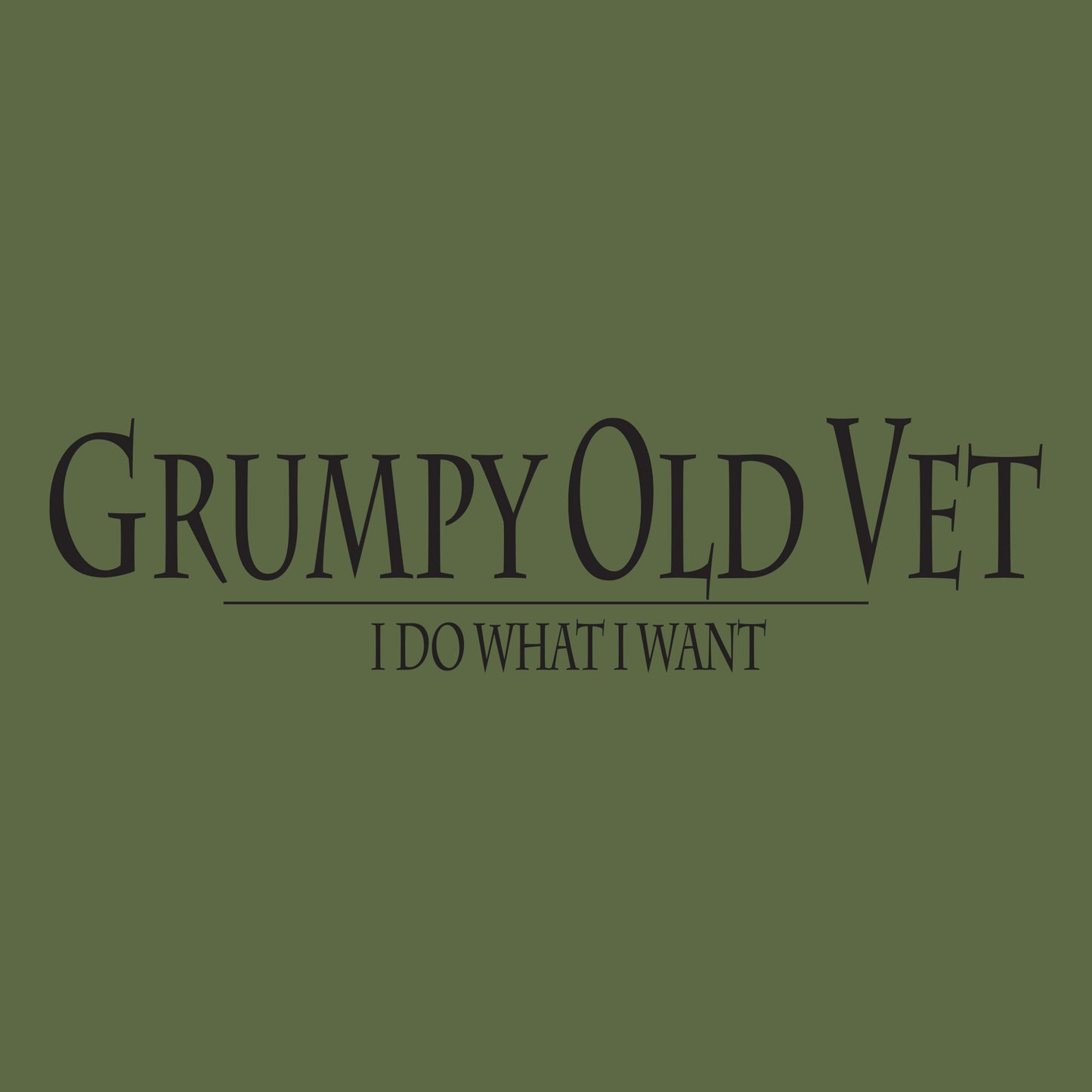 Veteran Apparel - Grumpy Old Vet Hoodie