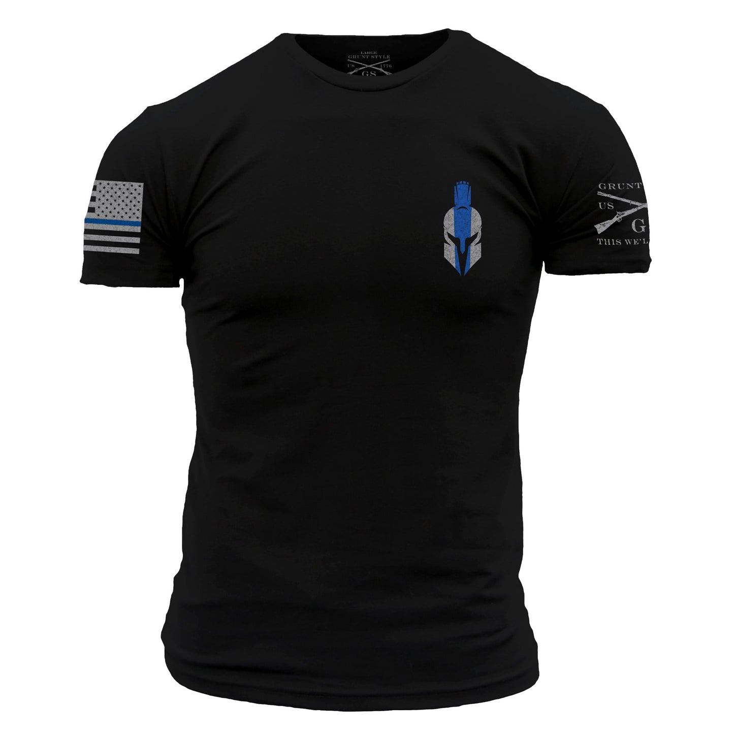 I Am The Storm Men's Police Shirt | Grunt Style