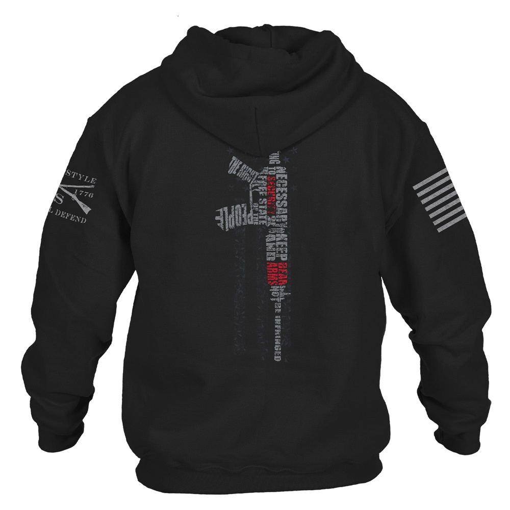 Grunt Style Second Amendment 2.0 T-Shirt - Unisex Black Cotton Tee (USA Theme)