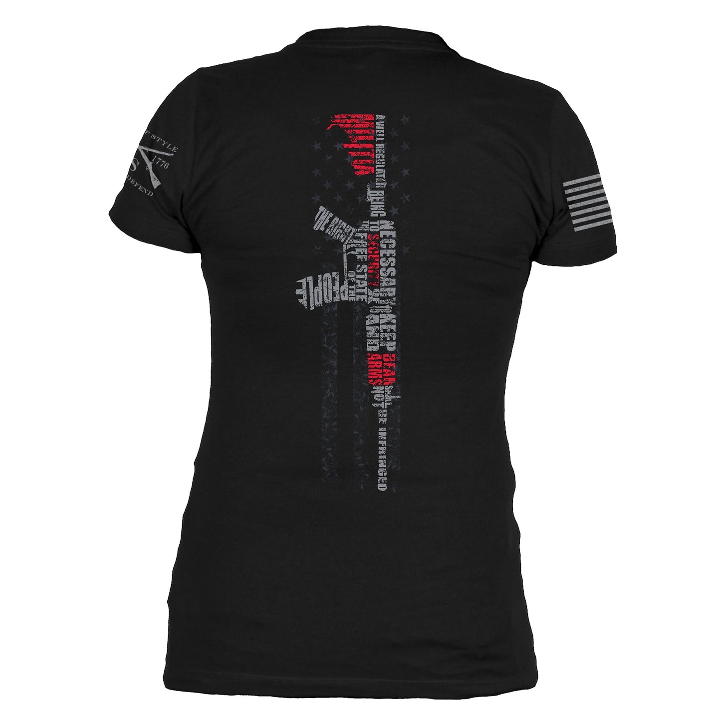 Women's Second Amendment 2.0 - V-Neck T-Shirt | Grunt Style 