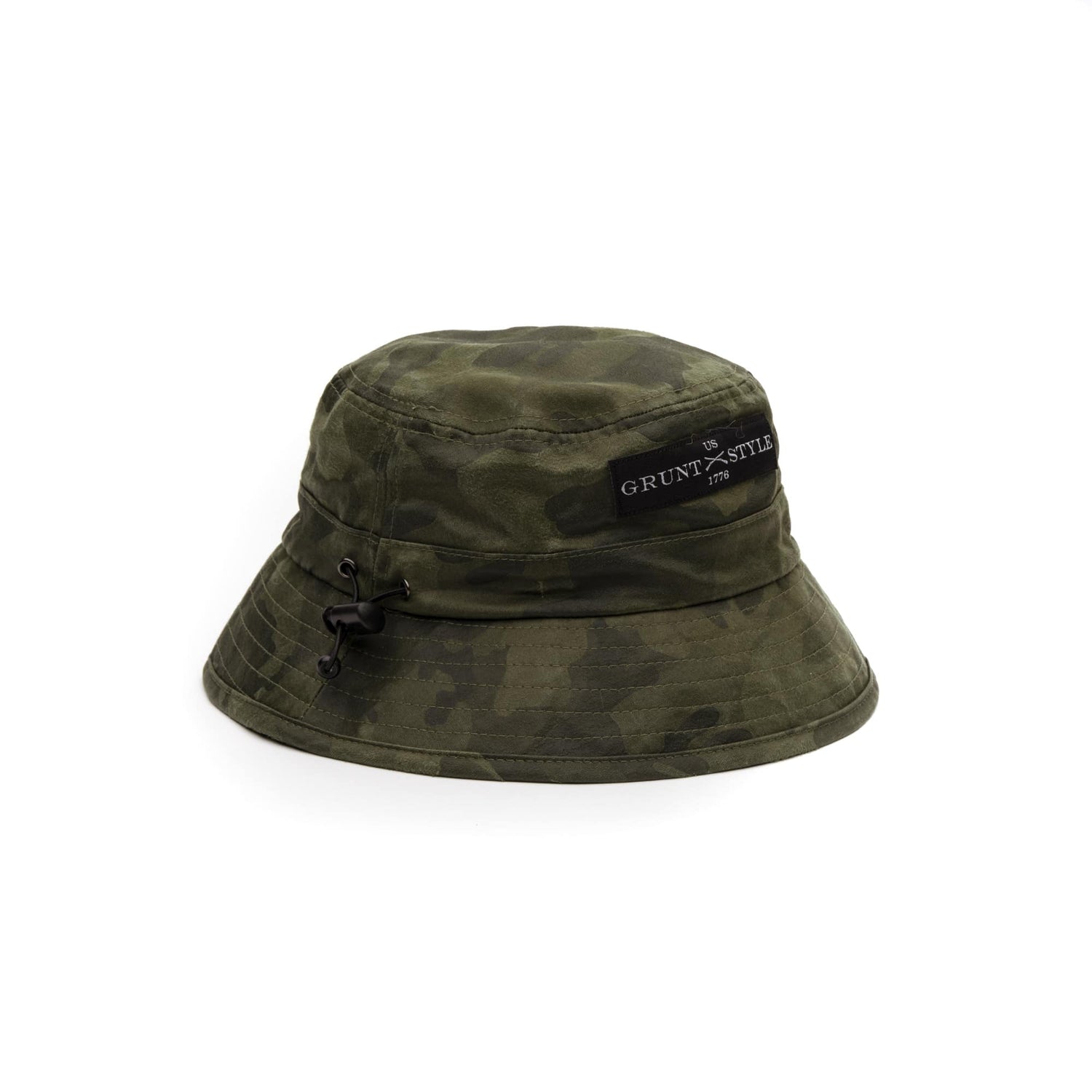 Camouflaged Men's Bucket Hat  | Grunt Style 