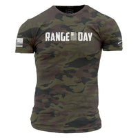 Men's Range Day T-Shirt - Woodland Camo