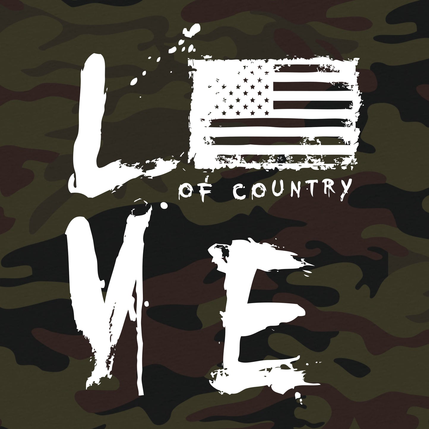  Woodland Camo Love of Country | Grunt Style 