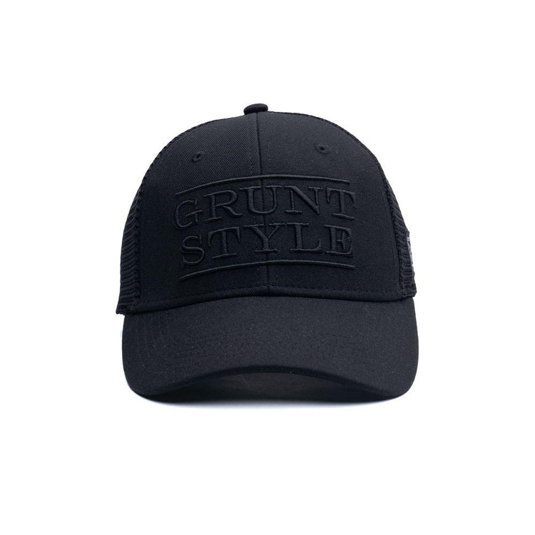 Men's GS Stacked Logo - Black Hat | Patriotic Apparel 