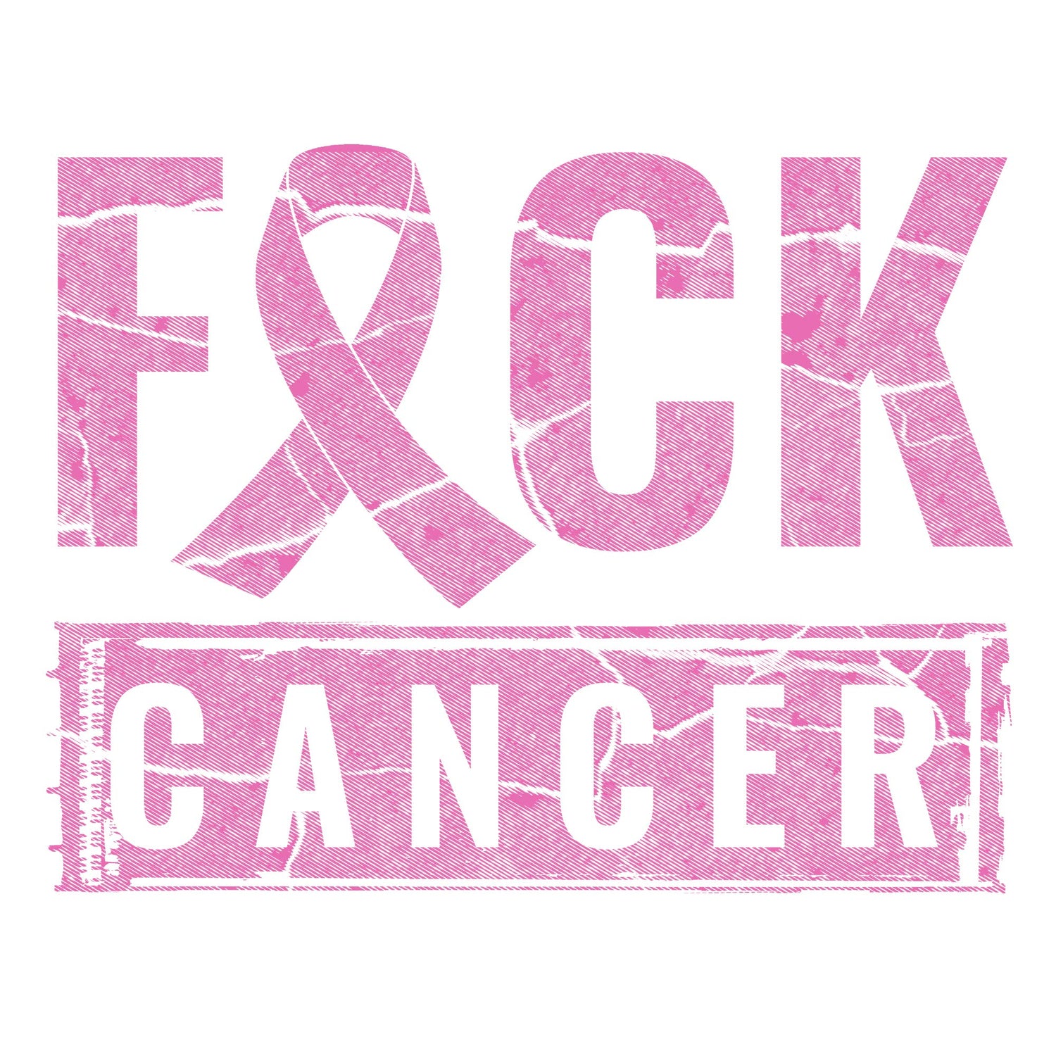 F*ck Cancer Cropped Hooded Sweatshirt | Grunt Style 
