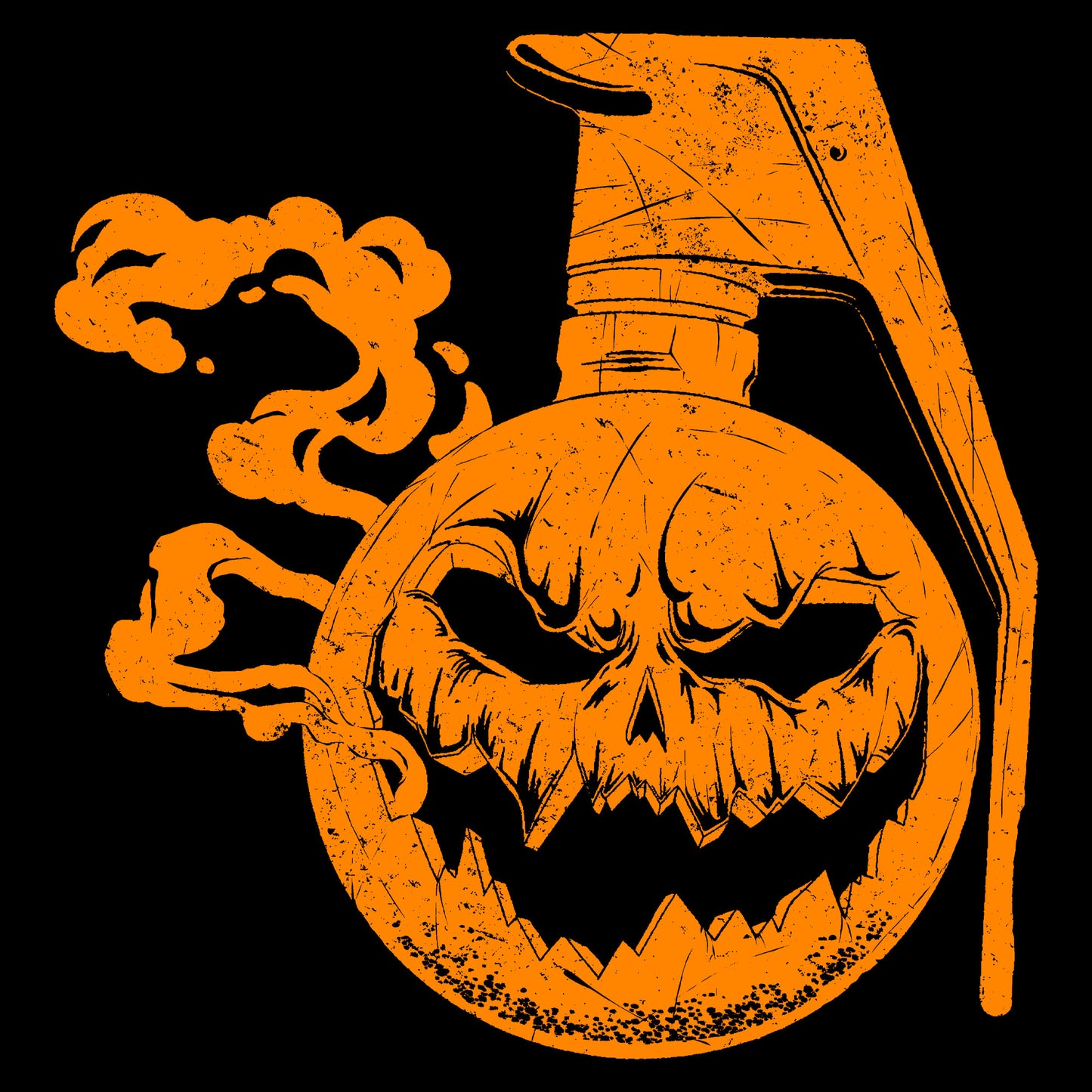 Halloween Grunt Style Graphic Tee