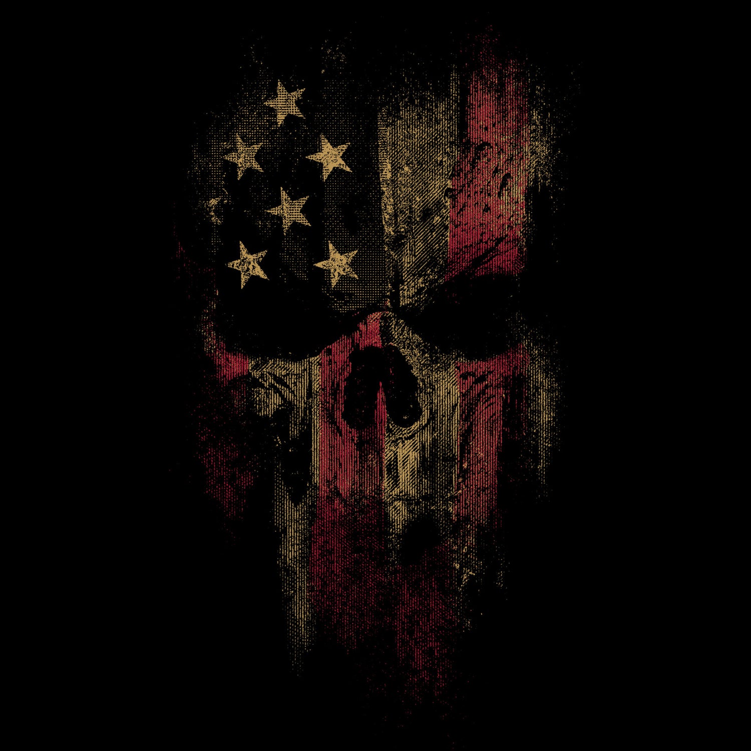 American Hoodie  - American Flag Reaper 