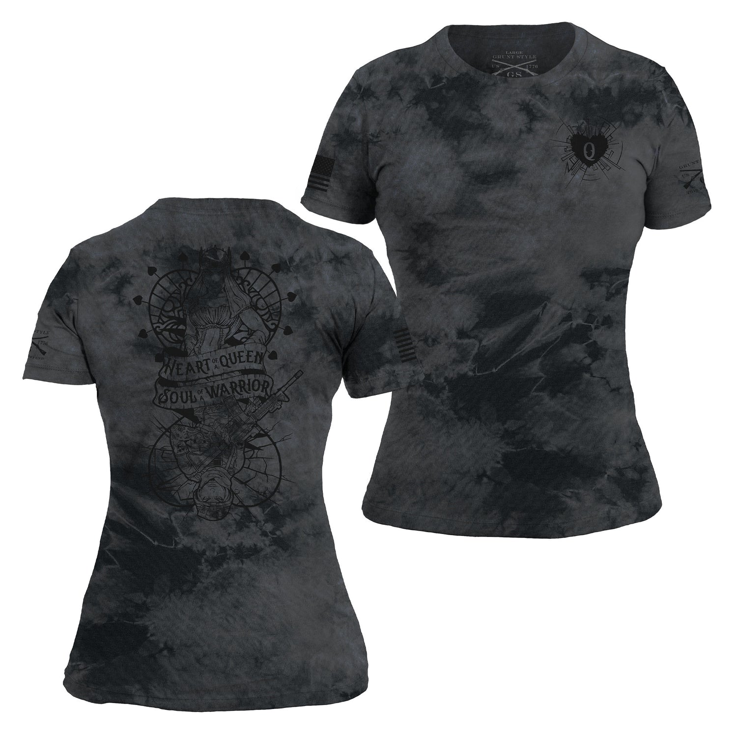 Heart and Soul of a Warrior - Black Wash | Grunt Style 