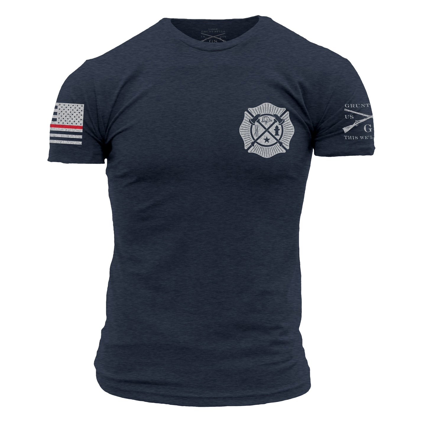 Wherever Flames May Range Shirt for Men | Grunt Style 