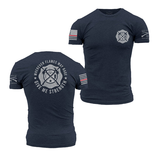 Wherever Flames May Range Shirt for Men | Grunt Style 