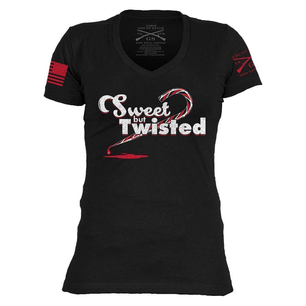 Women's Christmas Shirt - Sweet but Twisted – Grunt Style, LLC