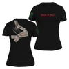 Slim-Fit Yippee Ki Yay Holiday Tee for Women | Grunt Style  