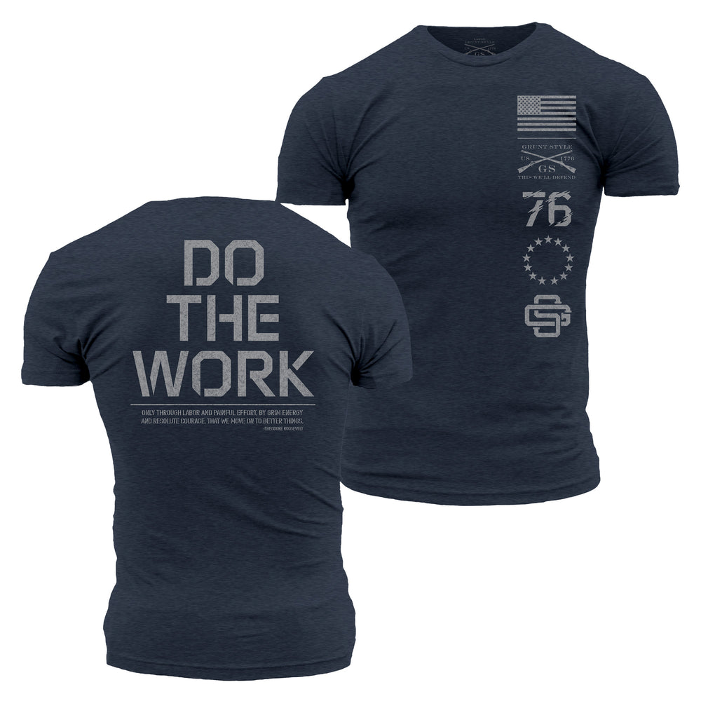 Do The Work T-Shirt - Midnight Navy