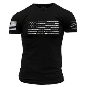 War Flag T-Shirt - Black