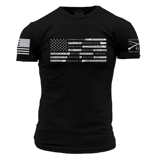 War Flag T-Shirt for Men  | Grunt Style  