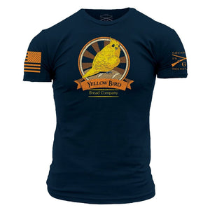 Yellow Bird Bread Company T-Shirt - Midnight Navy