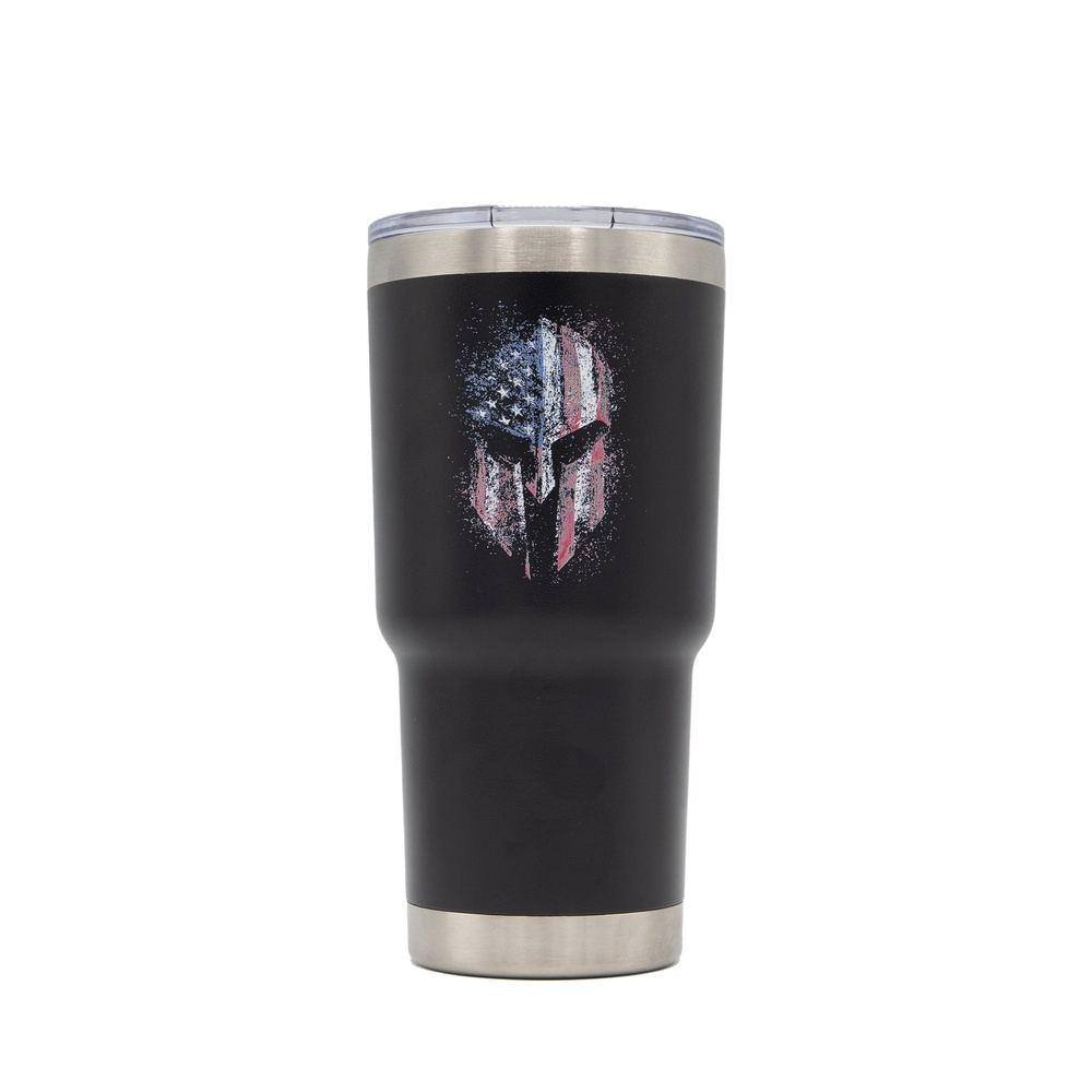 Skin Decal for Yeti 20 oz Rambler Tumbler Cup / Black Sticker Slap Design