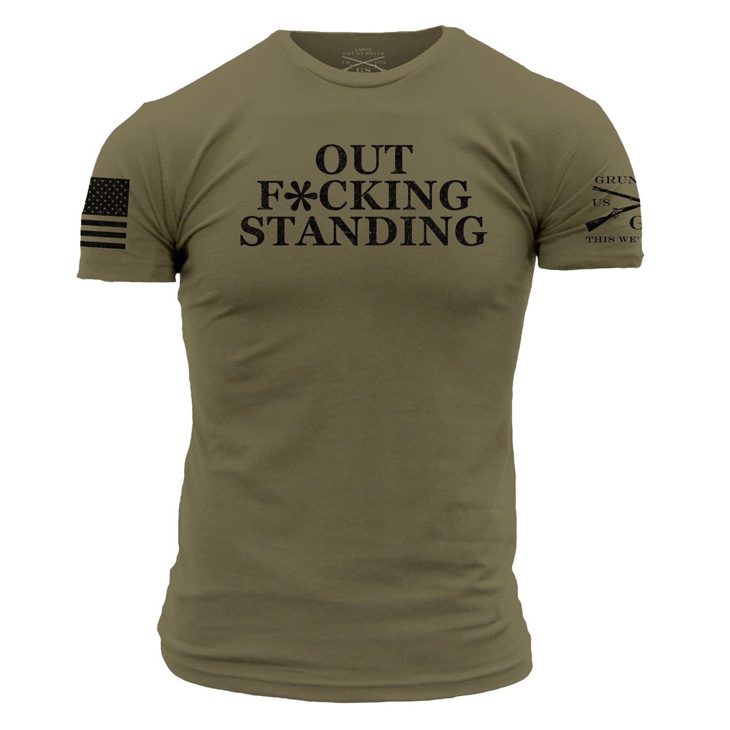 Outfcking Standing Men's tee  | Grunt Style 