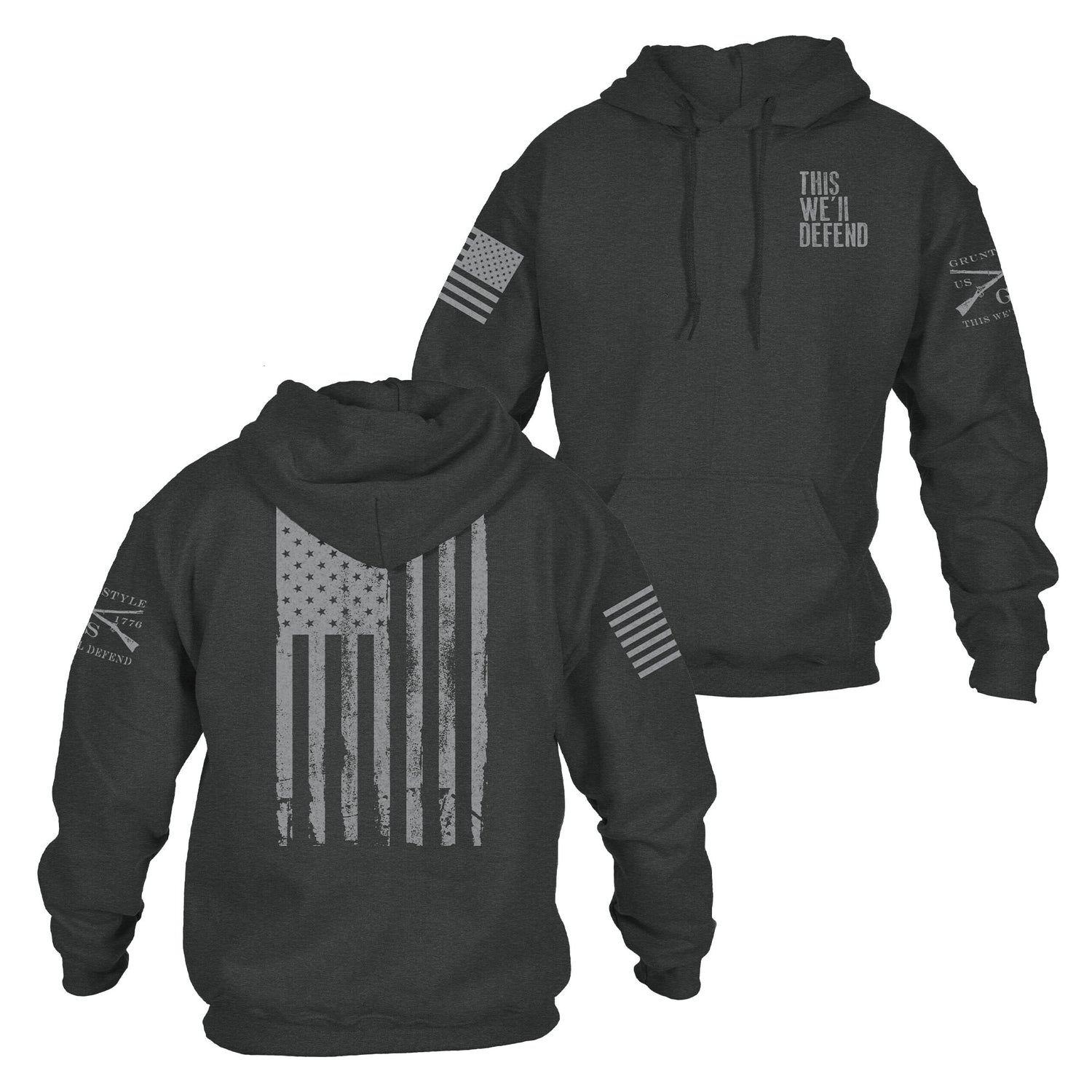 Patriotic This We'll Defend Sweatshirt | Grunt Style 