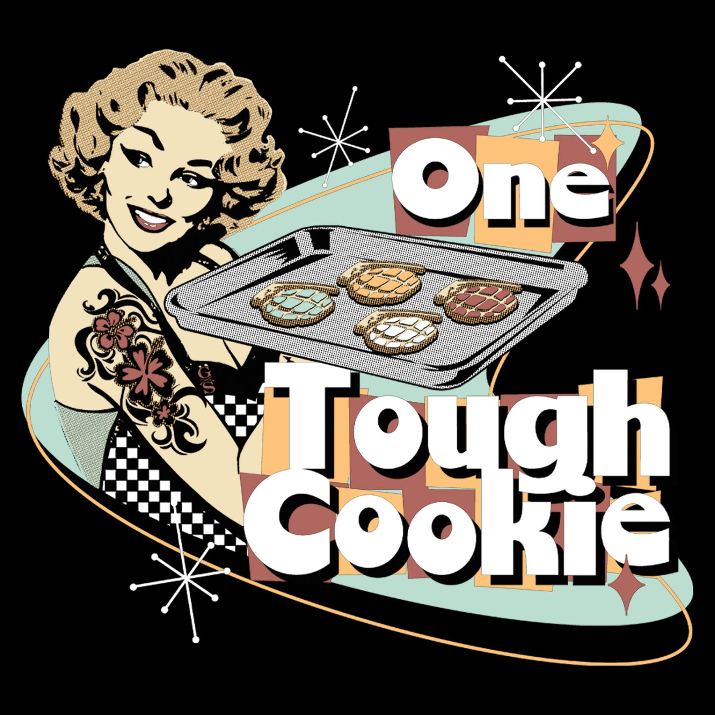 Women's Tee One Tough Cookie  | Grunt Style 