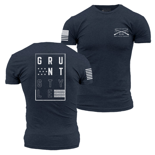 Stars and Stripes Navy Logo | Grunt Style 