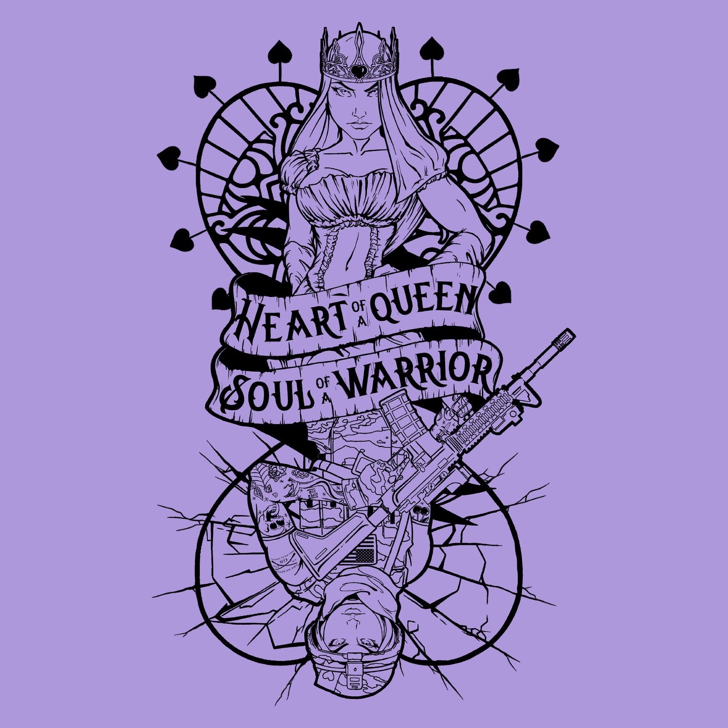 Lavender | Heart and Soul of a Warrior  | Grunt Style  