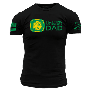 Drink Like Dad T-Shirt - Black