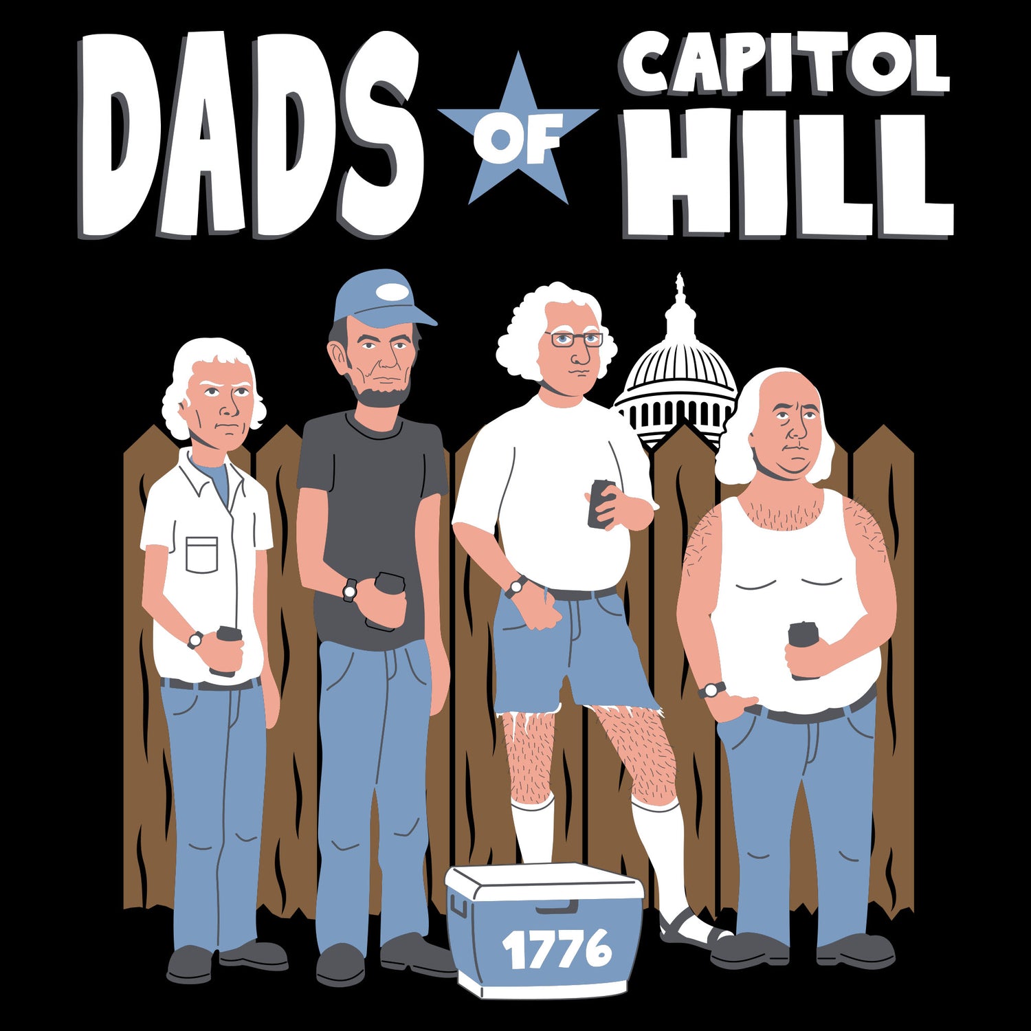 Dads of Capitol Hill Men's Tee | Grunt Style