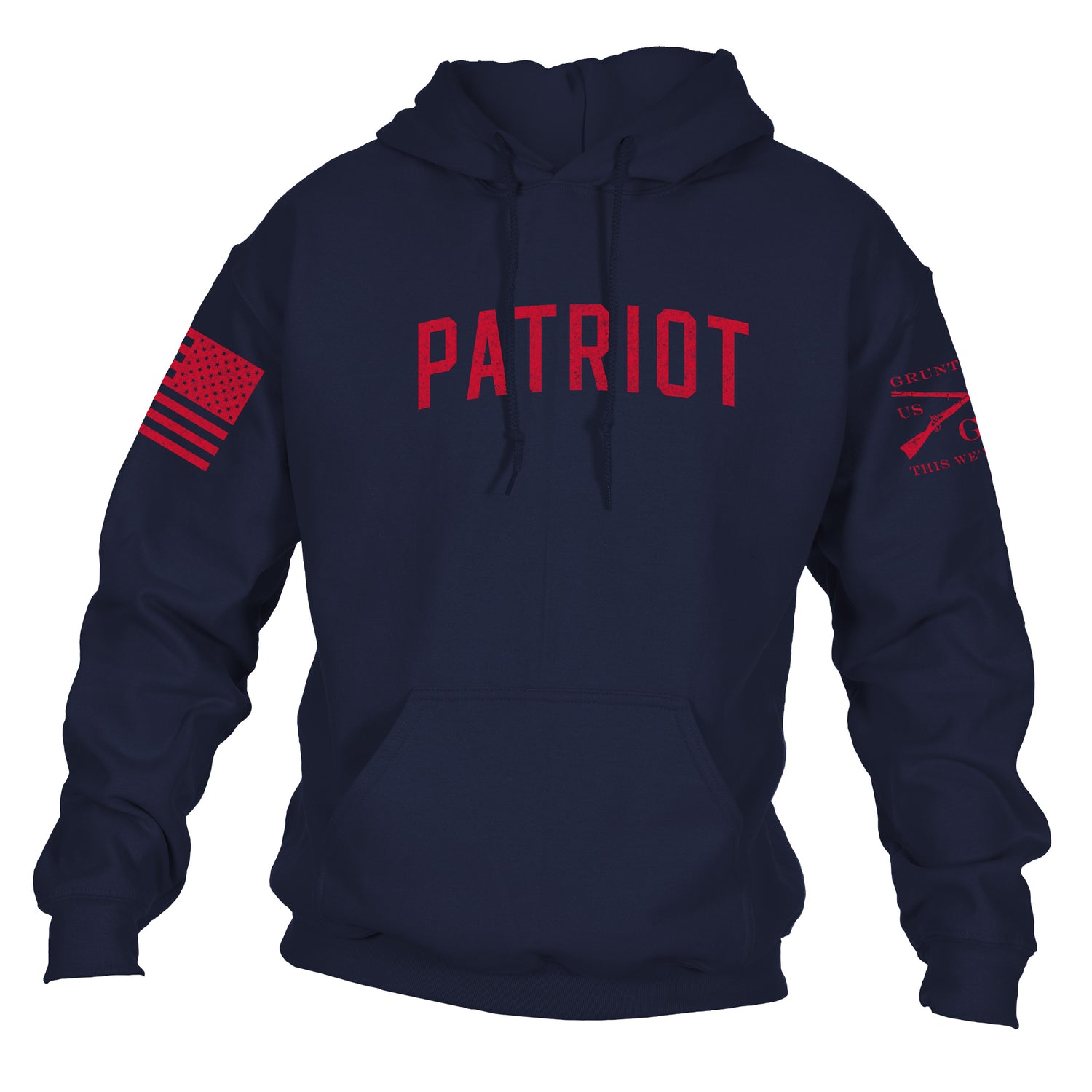 Patriotic Hooded Sweatshirt 