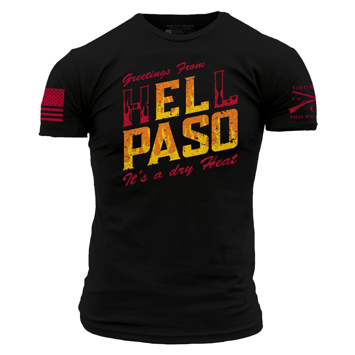 Hell Paso Men's Tee - Black
