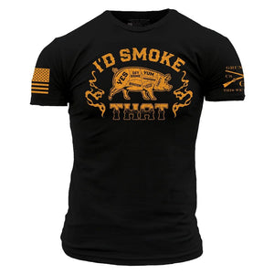 I'd Smoke That T-Shirt - Black