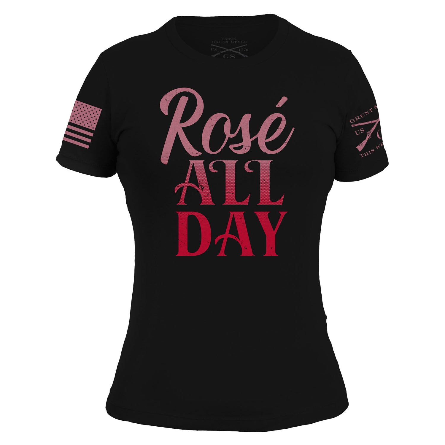 Women's Ros√© All Day Slim Fit Tee | Grunt Style 