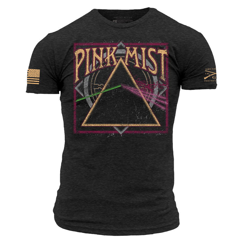 Pink Mist T-Shirt - Vintage Black