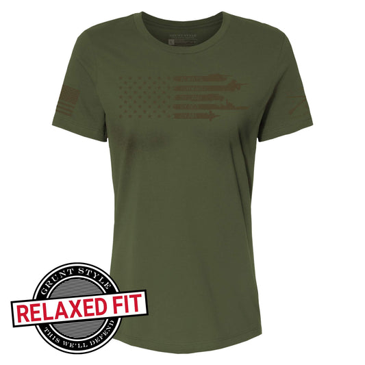 Women's Relaxed Fit Tee Always Forward  | Grunt Style  