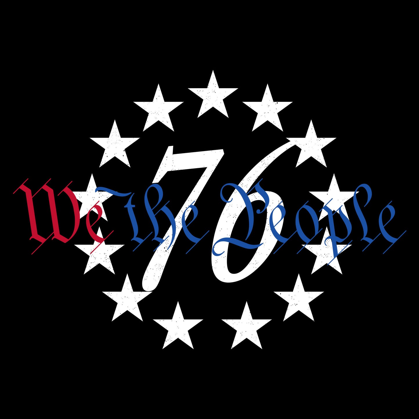 76 We The People Racerback Cropped Tank | Grunt Style 